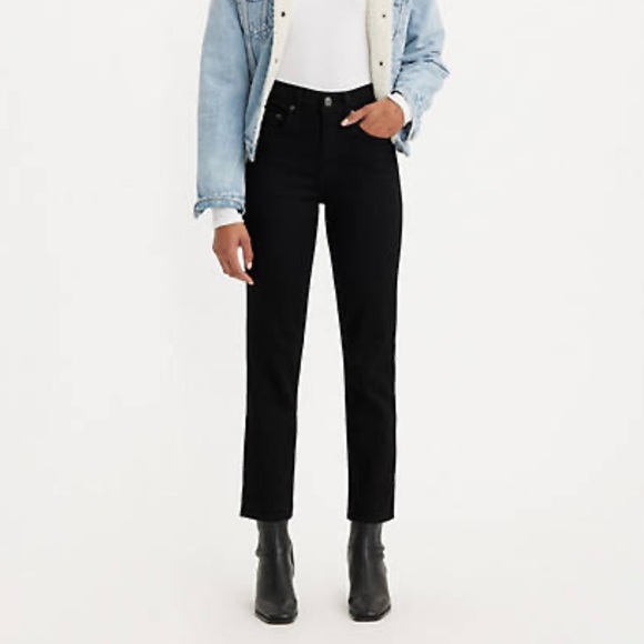 Levi’s High-Rise Cropped Women’s Jeans - Picture 4 of 9